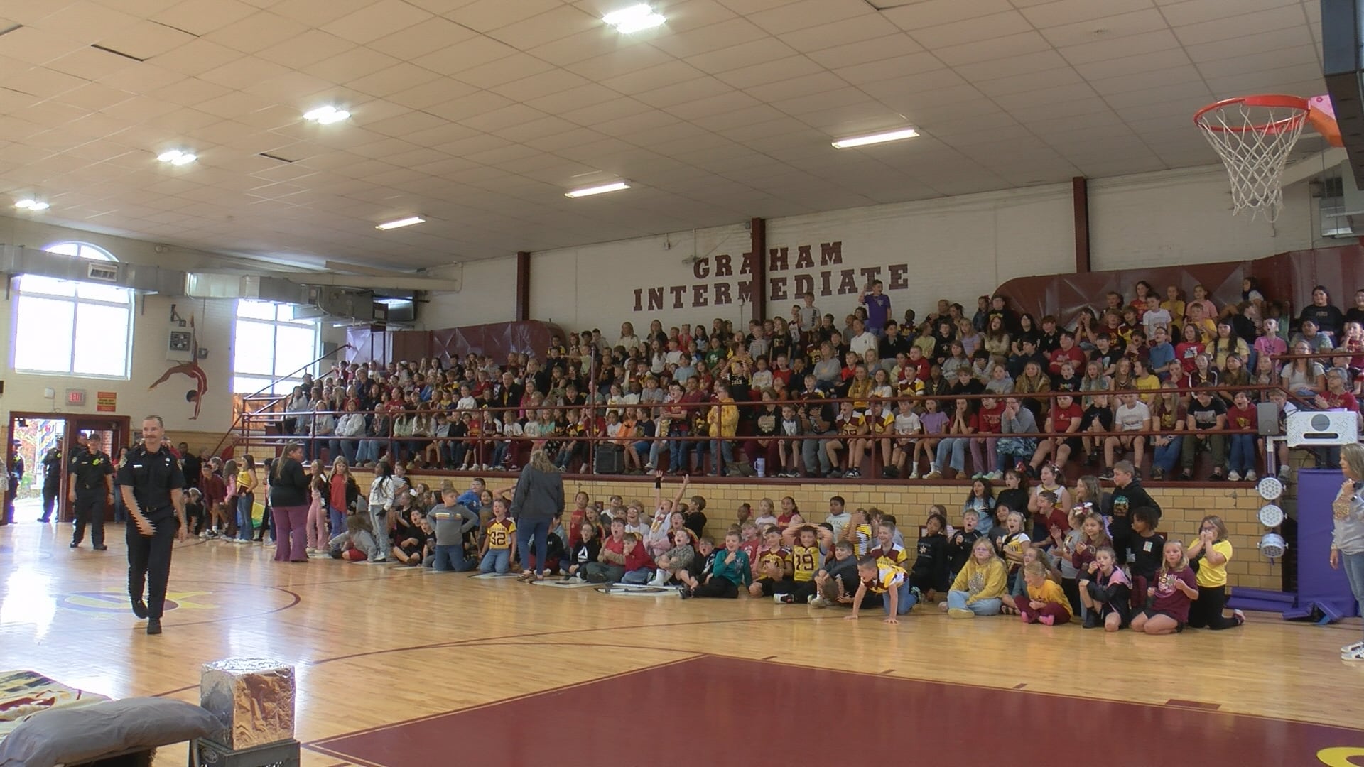 Bluefield fire department holds annual fire safety assembly for local students