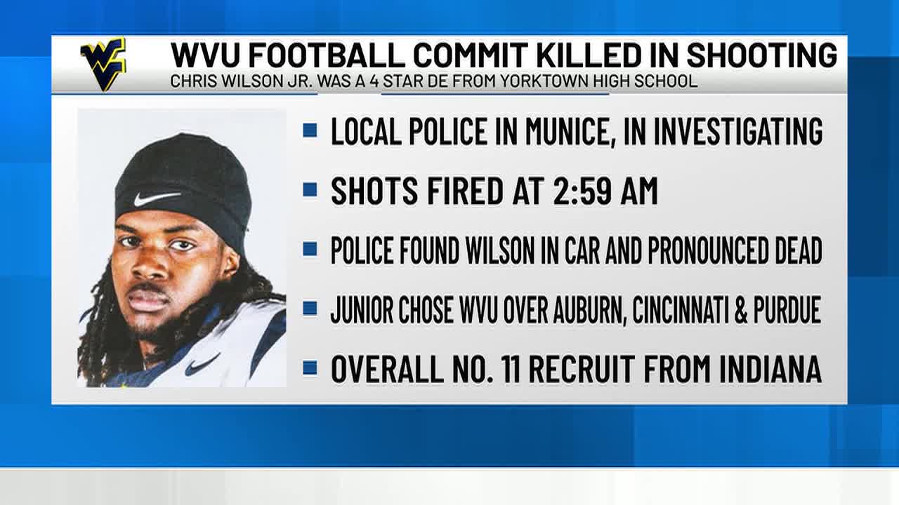 West Virginia football recruit killed in Indiana shooting