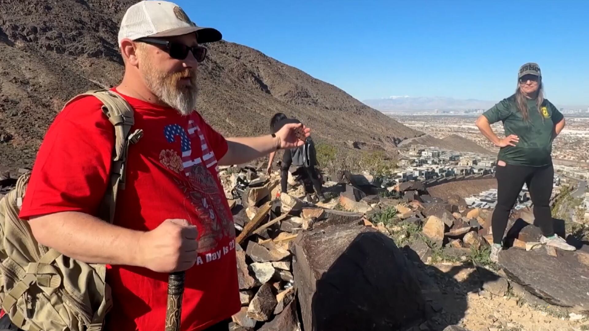 Las Vegas veterans use monthly hikes to address mental health