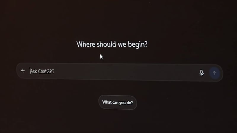 An AI searchbar