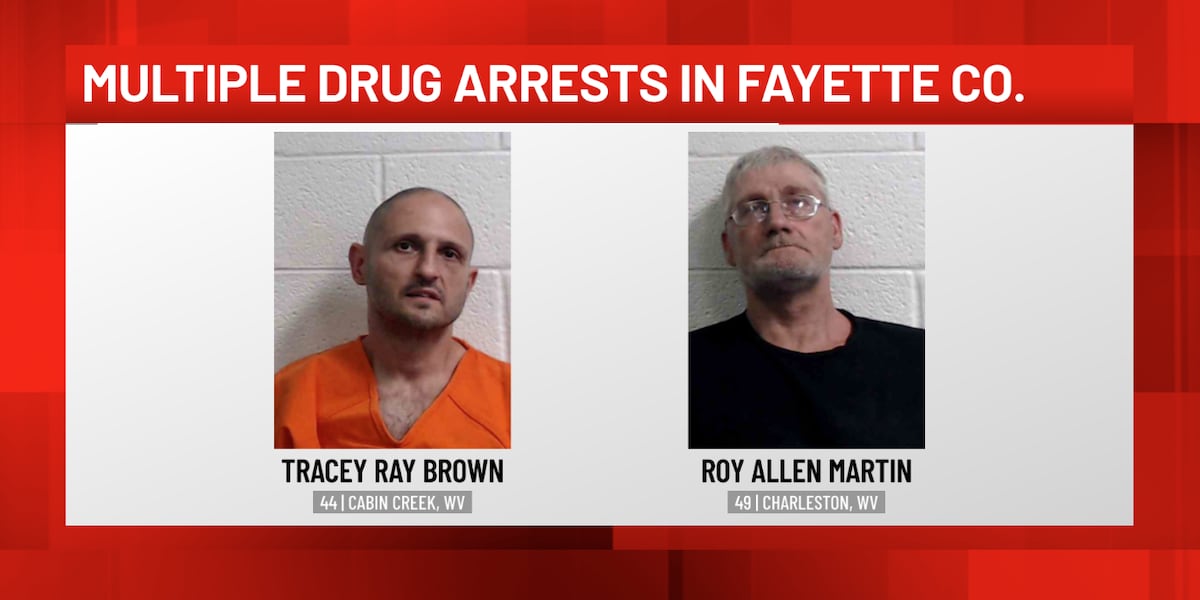Overnight investigation leads to multiple drug arrests in Fayette County