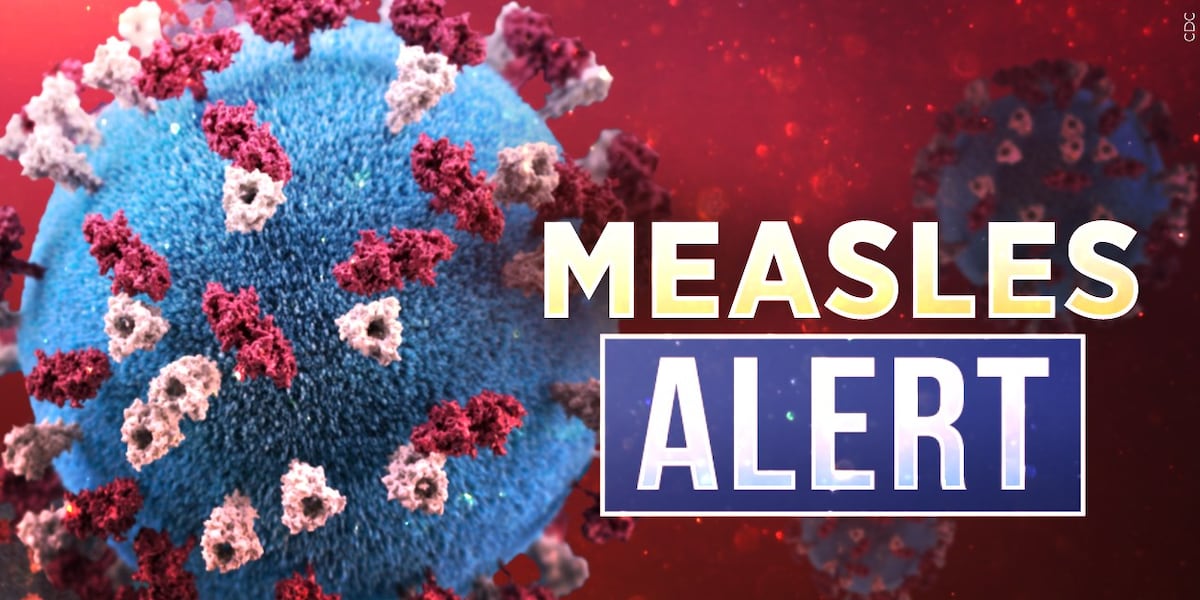 West Virginians may have been exposed to measles within past week, public health officials say
