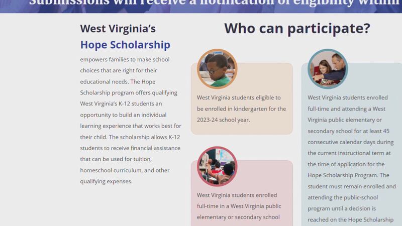 W.Va. treasurer pushes to expand application window for Hope