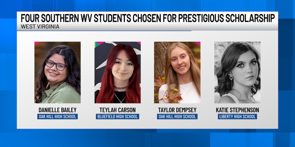 Four southern WV students among those selected for prestigious teaching Four southern WV students among those selected for prestigious teaching