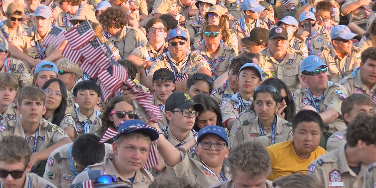 National Scouting Jamboree closing ceremony National Scouting Jamboree ends the night with parachutes and music. Published : Jul. 31, 2026 at 7:13 PM GMT+2 | Updated : 8 minutes ago
