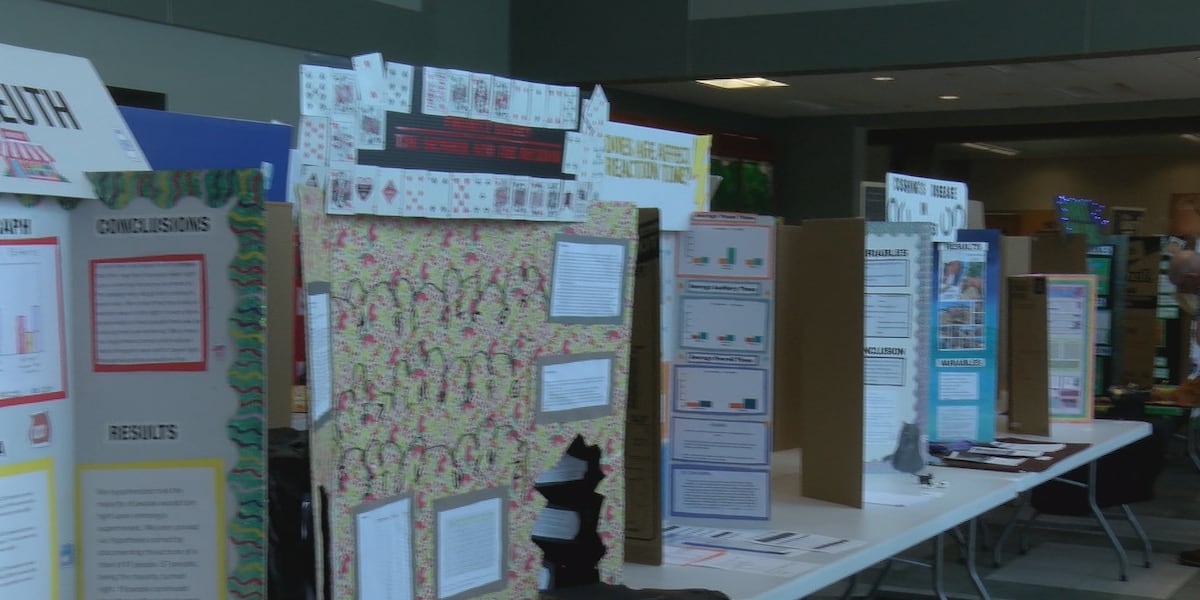 क्षेत्रीय वेस्ट वर्जीनिया विज्ञान और इंजीनियरिंग मेला छात्र प्रतिभा को प्रदर्शित करता है