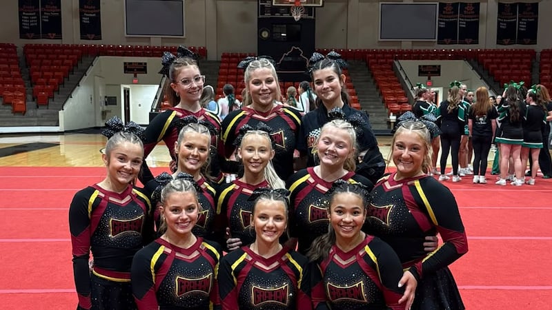 Graham High School’s Competition Cheerleaders are once again Region Champions.