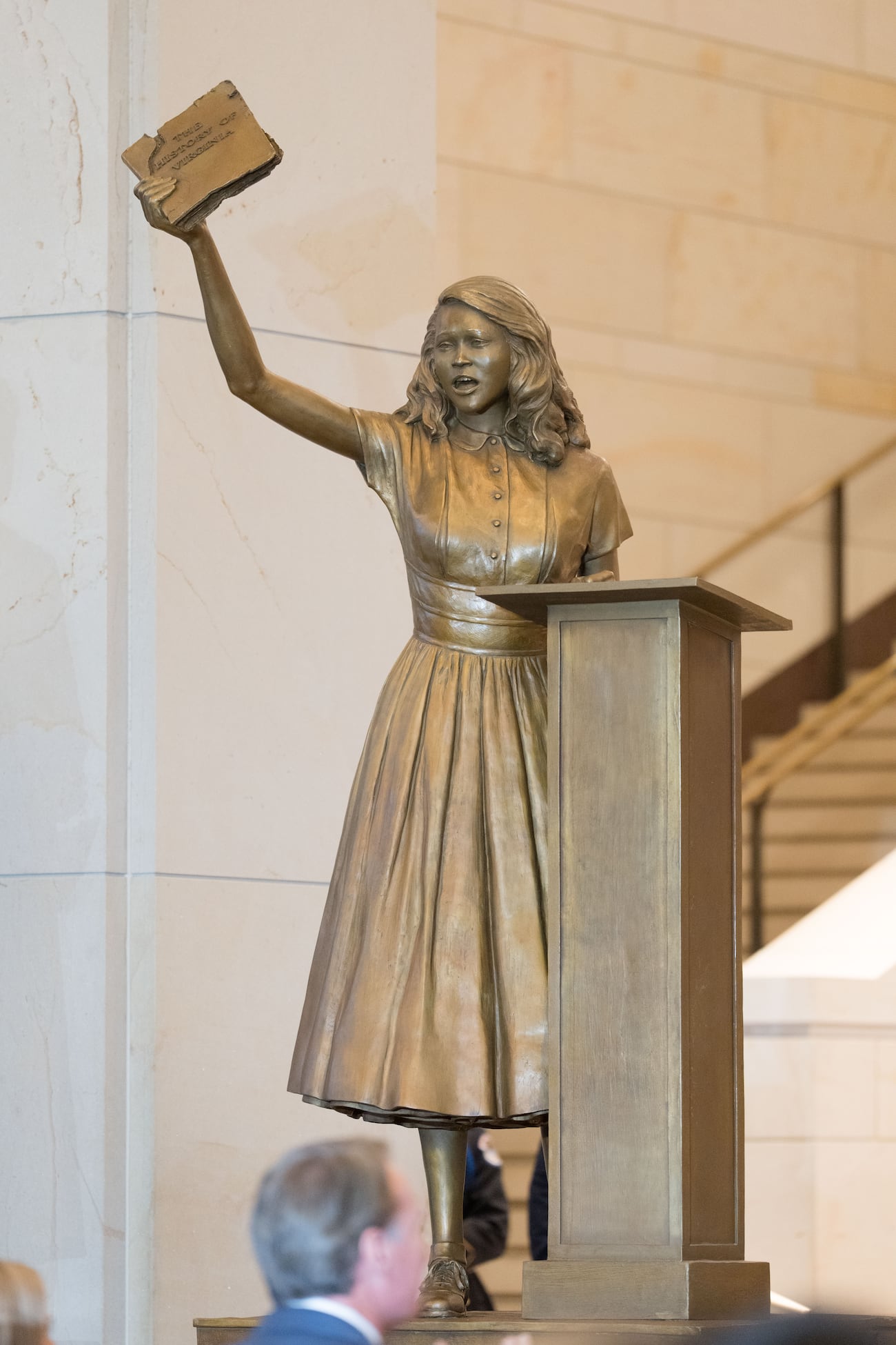 Barbara Ronse Statue of Virginia’s Civil Rights Leader Barbara Rose Johns unveiled in ...