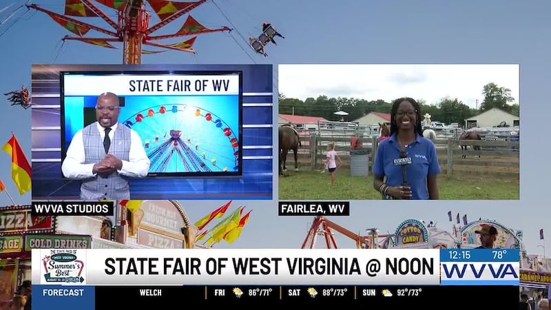Zaria makes her way to the the equine area of the State Fair; plus Zachary is in Fairlea too...
