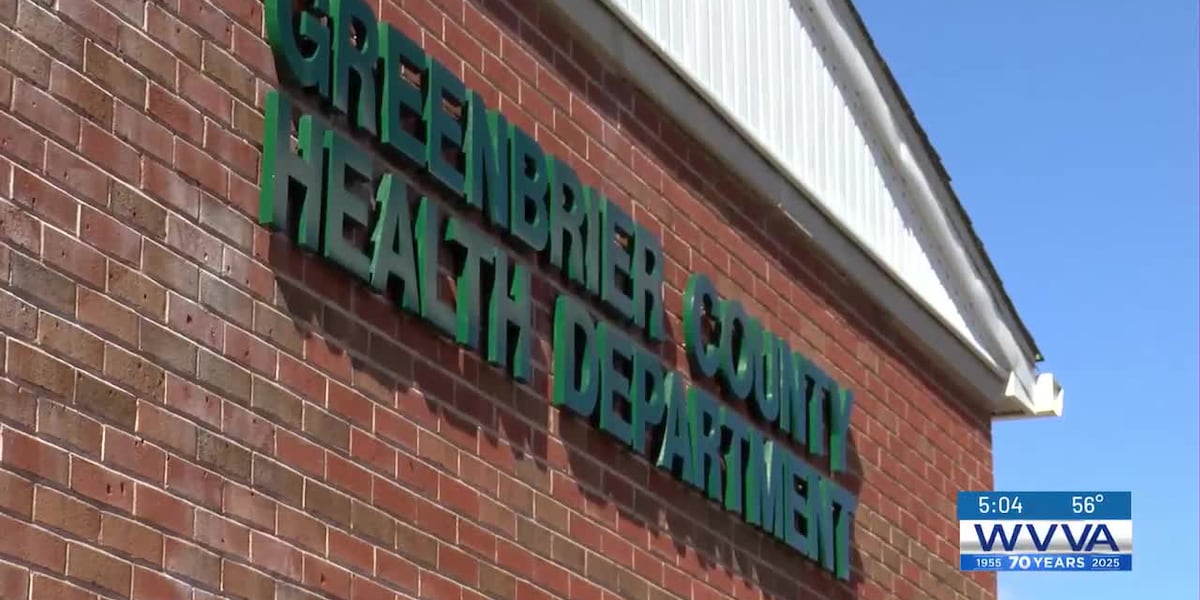 Greenbrier County Health Department has finished renovations