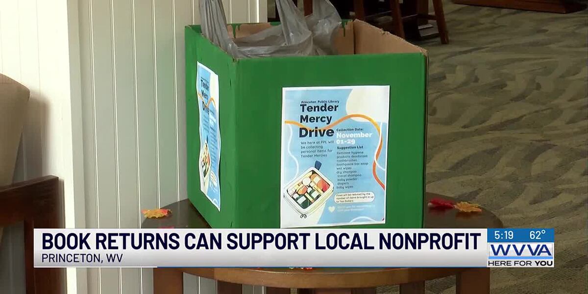 Tender Mercies Drive' to reduce Princeton Public Library fines