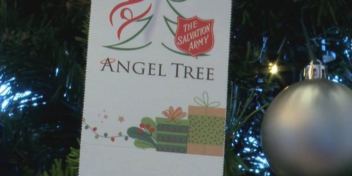 First Angel Tree Salvation Army urges Angel Tree adoptions